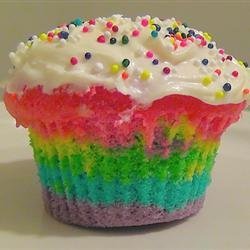 Rainbow Clown Cake recipe