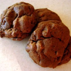 Chocolate Chocolate Chip Cake Cookies recipe