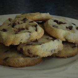 Tina's Shortbread Chocolate Chip Cookies recipe