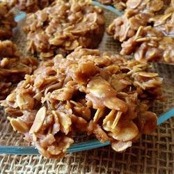No Bake Choco-Peanut-Oatmeal Cookies recipe