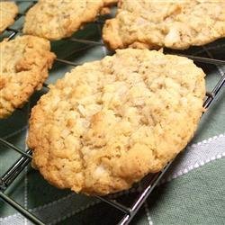 Chewy Crispy Coconut Cookies recipe