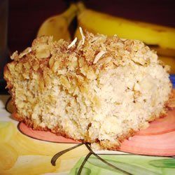 Banana Oatmeal Crumb Cake recipe