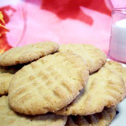 Eggless Peanut Butter Cookies recipe