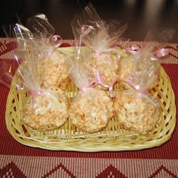 Marshmallow Popcorn Balls recipe