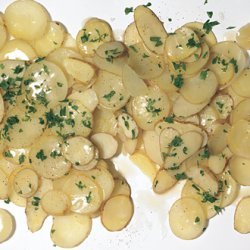 Braised Fingerling Potato Coins recipe