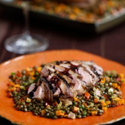 Pan-Seared Five-Spice Duck Breast with Balsamic Jus recipe