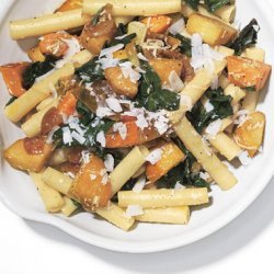 Ziti with Skillet-Roasted Root Vegetables recipe