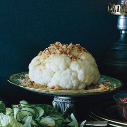 Cauliflower with Rye Crumbs recipe
