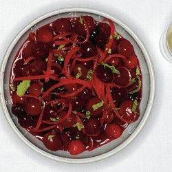 Cranberry Relish with Grapefruit and Mint recipe
