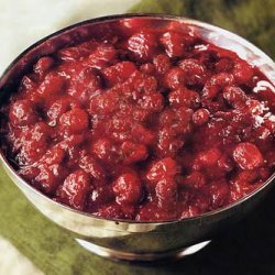 Cranberry Sauce with Dried Cherries and Cloves recipe