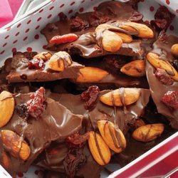 Almond-Cherry Chocolate Bark recipe