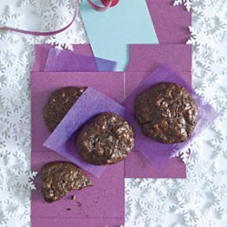 Flourless Chocolate-Walnut Cookies recipe