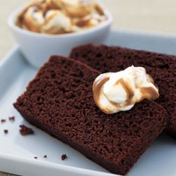 Old-Fashioned Gingerbread with Molasses Whipped Cream recipe