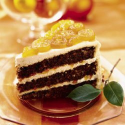 Gingerbread Layer Cake with Candied Kumquats recipe