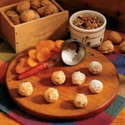 Apricot Walnut Balls recipe
