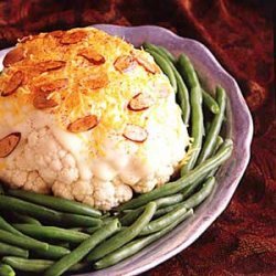 Cauliflower with Almonds recipe