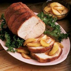 Pork Roast with Spiced Apples recipe