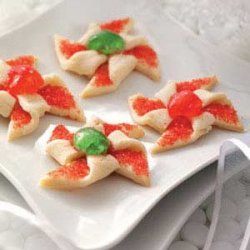Poinsettia Cookies recipe