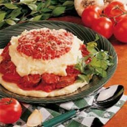 Polenta with Italian Sausage recipe