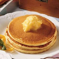 Pancakes with Orange Honey Butter recipe