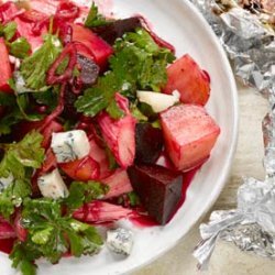 Rhubarb Salad recipe