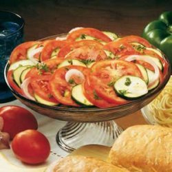 Zesty Tomato Zucchini Toss recipe