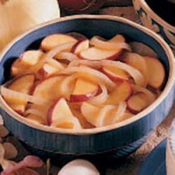 Fried Onions and Apples recipe