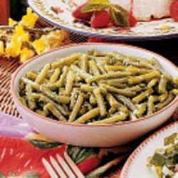 Summertime Green Beans recipe