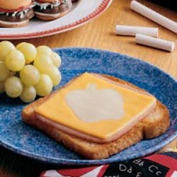 Cheese Cutout Sandwiches recipe