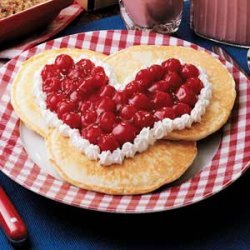 Sweetheart Pancakes recipe