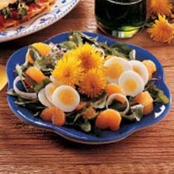 Dandelion Salad recipe
