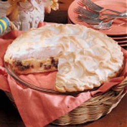 Buttermilk Raisin Pie recipe