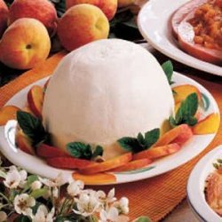 Frozen Peach Dessert recipe