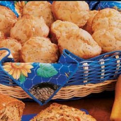 Poppy Cheddar Muffins recipe