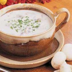 Golden State Mushroom Soup recipe
