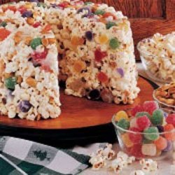 Popcorn Candy Cake recipe