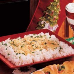 Parmesan Buttered Rice recipe