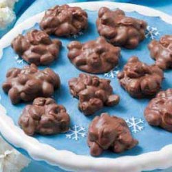 Chocolate Peanut Clusters recipe