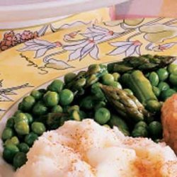 Pleasing Peas and Asparagus recipe