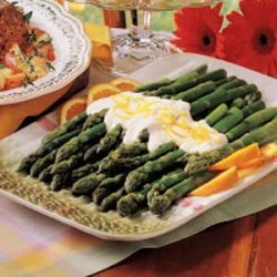 Asparagus with Orange Sauce recipe