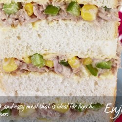 Crunchy Tuna Sandwiches recipe