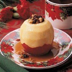 Maple-Nut Baked Apples recipe
