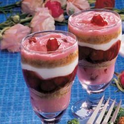 Cherry Yogurt Parfaits recipe