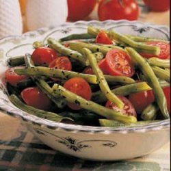 Green Beans with Cherry Tomatoes recipe