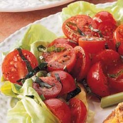 Basil Cherry Tomatoes recipe