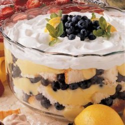 Blueberry Lemon Trifle recipe