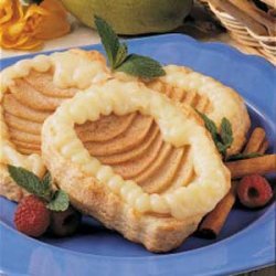 Almond Pear Tartlets recipe