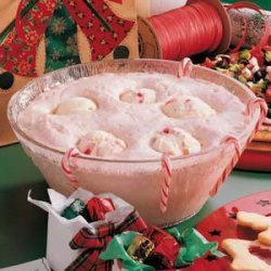 Candy Cane Punch recipe