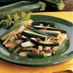 Zucchini with Pecans recipe
