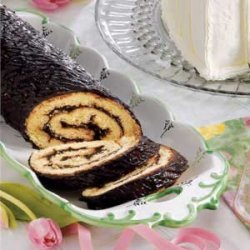 Lincoln Log Cake recipe